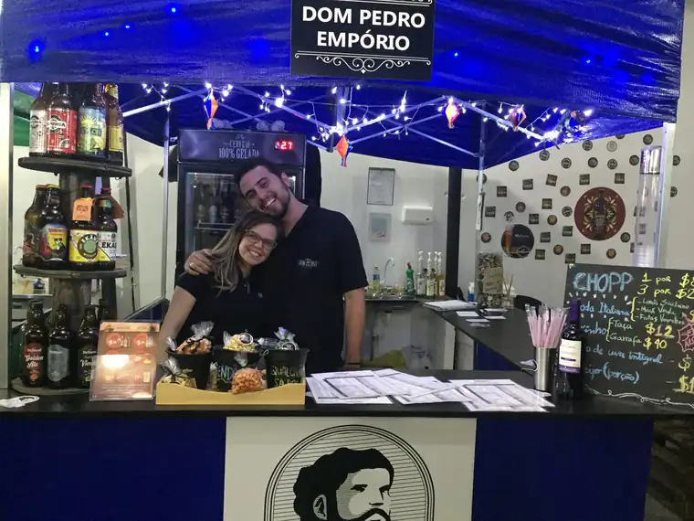Presença na Pracinha Gastrô